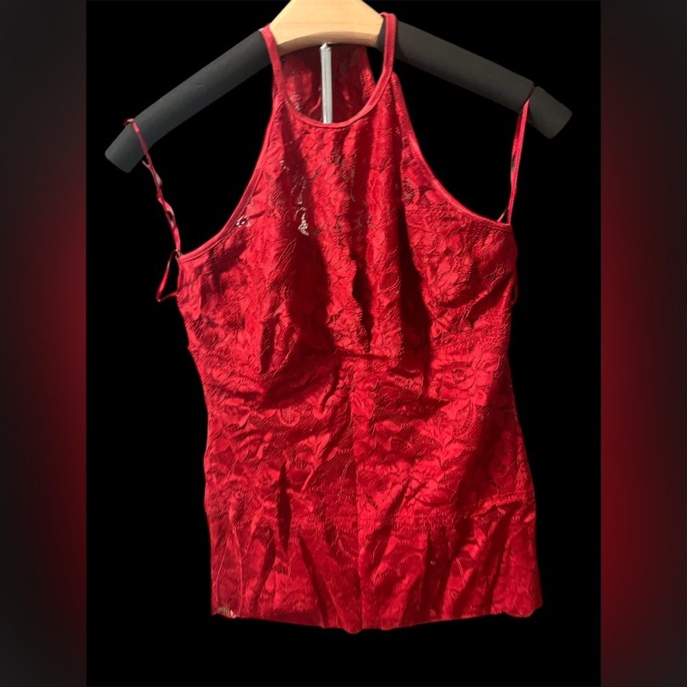 Guess Red Lacy Cami